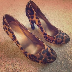 Jessica Simpson Cheetah Heels